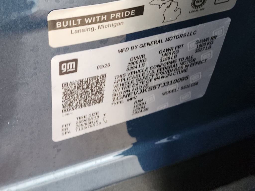 2026 Chevrolet Traverse Z71