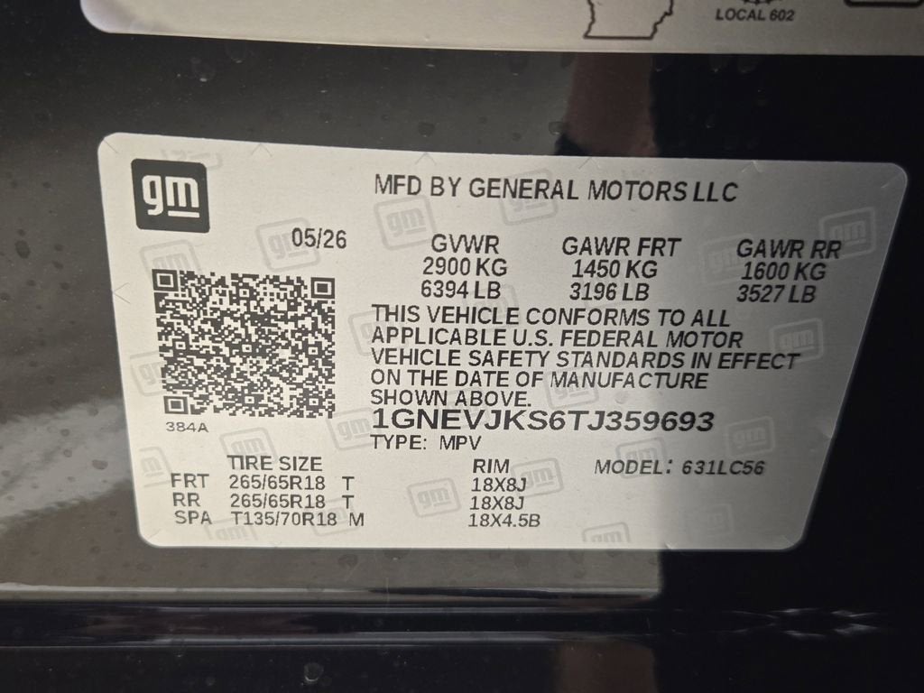 2026 Chevrolet Traverse Z71