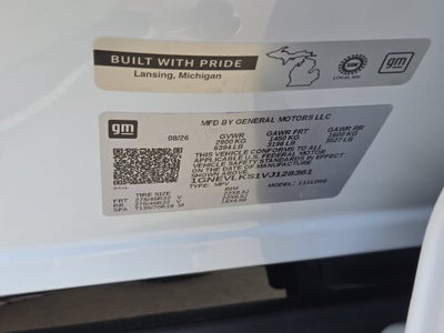 2027 Chevrolet Traverse RS