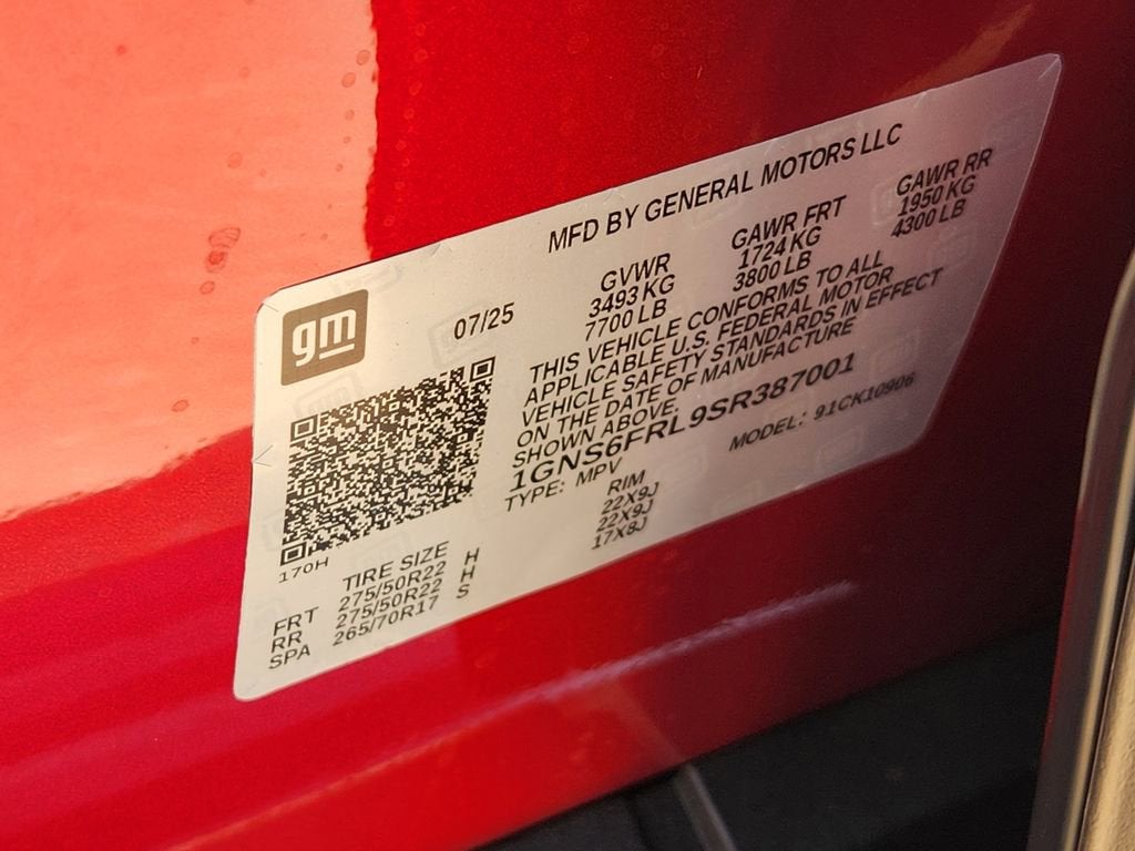 2025 Chevrolet Suburban Premier