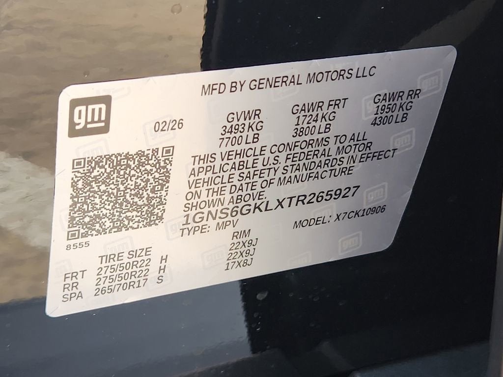 2026 Chevrolet Suburban High Country