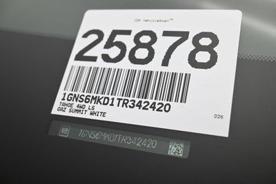 2026 Chevrolet Tahoe LS