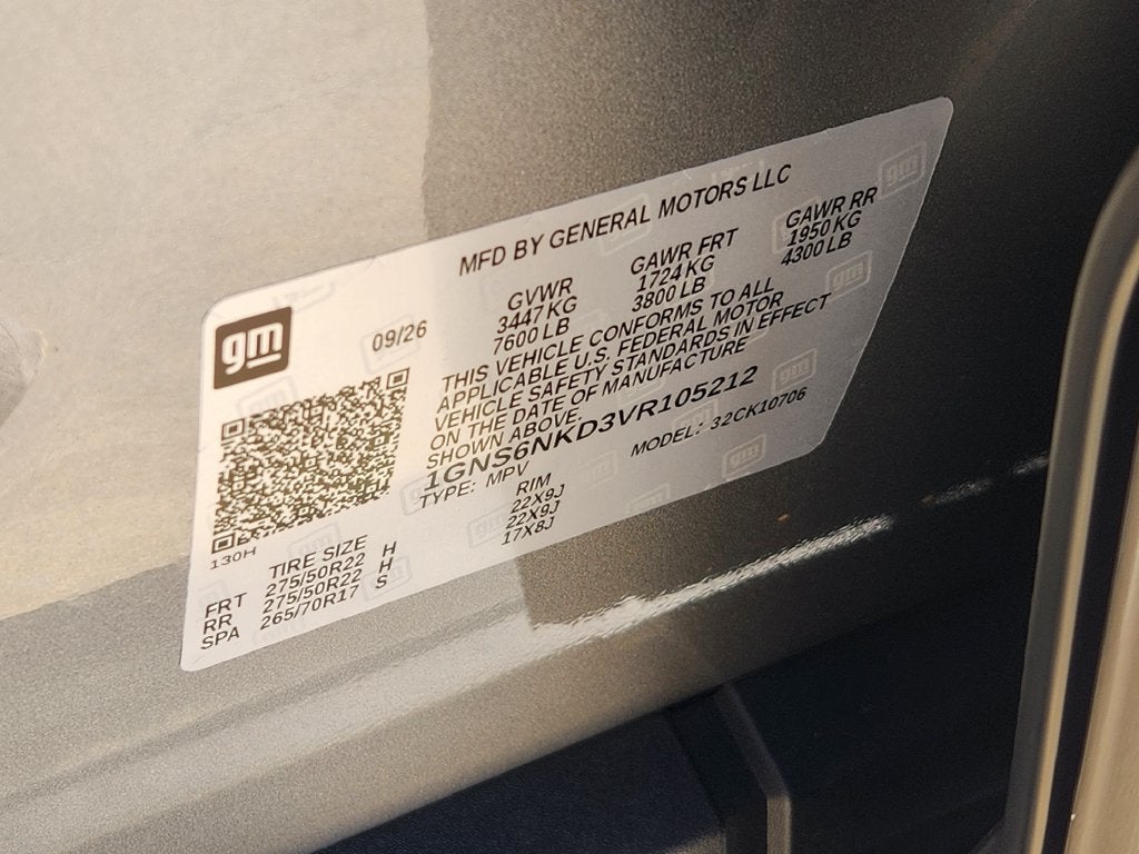 2027 Chevrolet Tahoe LT