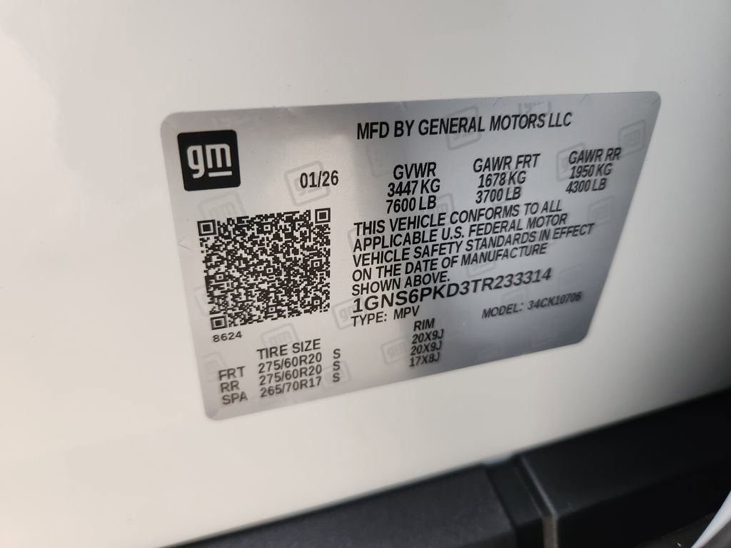 2026 Chevrolet Tahoe Z71