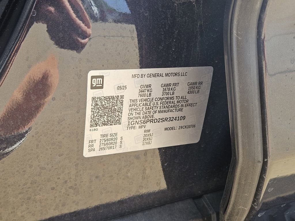 2025 Chevrolet Tahoe Z71