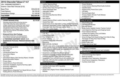 2016 Chevrolet Tahoe LT