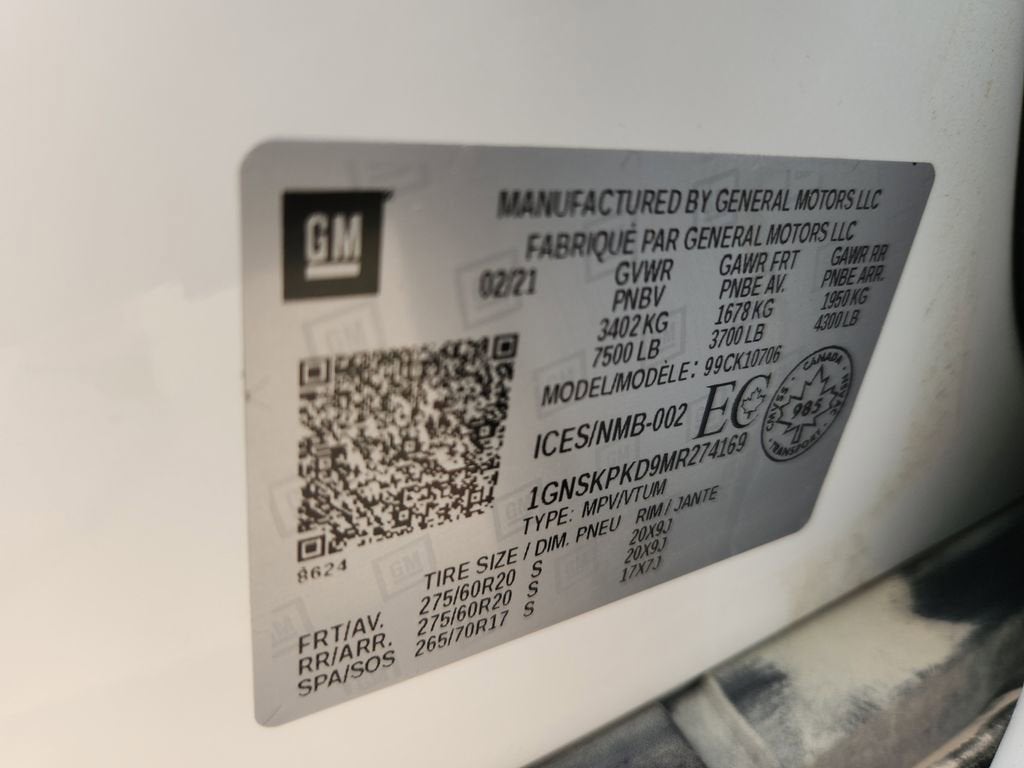 2021 Chevrolet Tahoe Z71