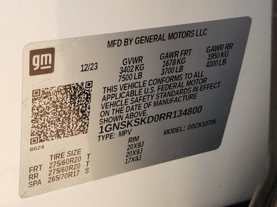 2024 Chevrolet Tahoe Premier