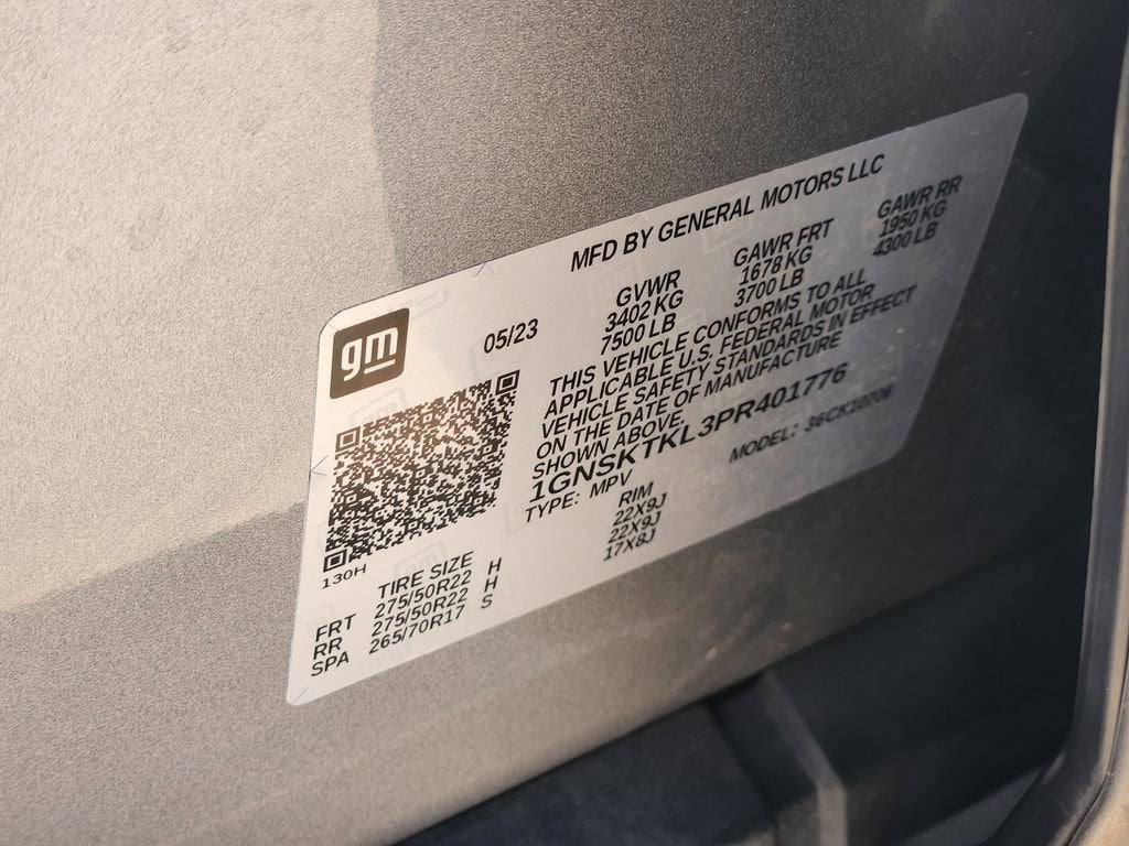 2023 Chevrolet Tahoe High Country