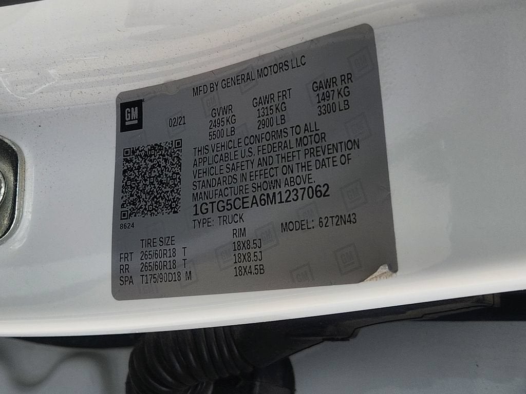 2021 GMC Canyon 2WD Elevation