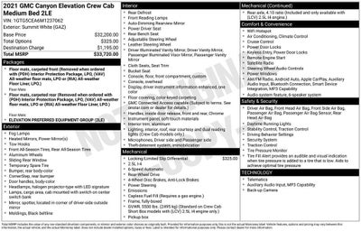 2021 GMC Canyon 2WD Elevation