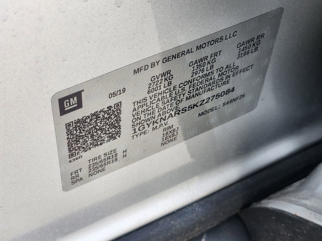 2019 Cadillac XT5 FWD