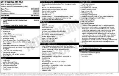 2019 Cadillac XT5 FWD