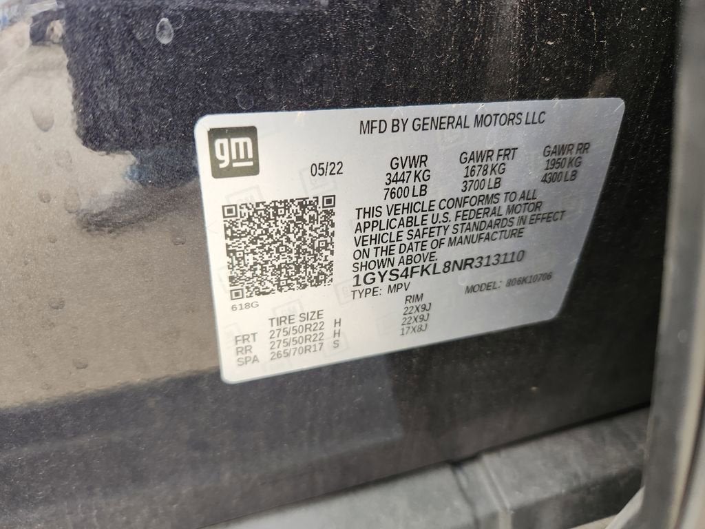 2022 Cadillac Escalade Sport