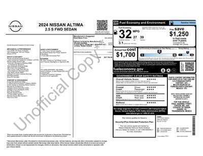 2024 Nissan Altima 2.5 S
