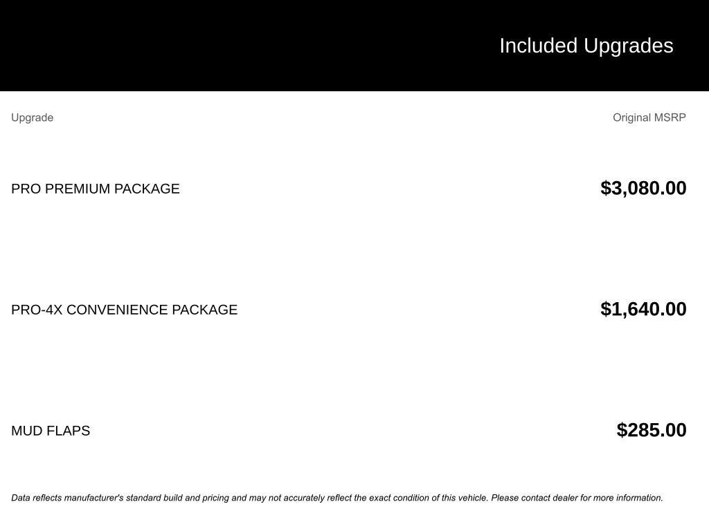 2026 Nissan Frontier PRO-4X