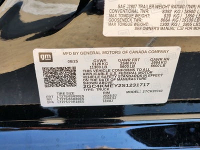 2025 Chevrolet Silverado 2500 HD Custom