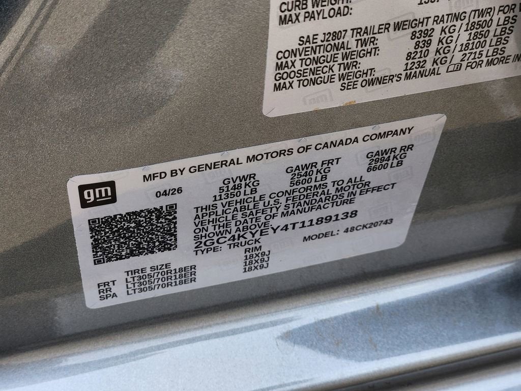 2026 Chevrolet Silverado 2500 HD ZR2