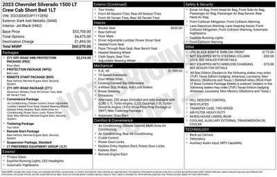 2023 Chevrolet Silverado 1500 LT