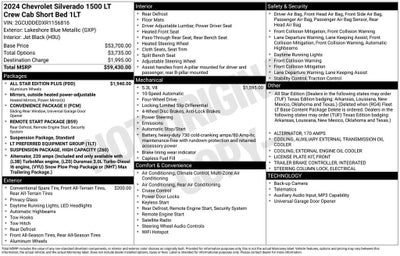 2024 Chevrolet Silverado 1500 LT