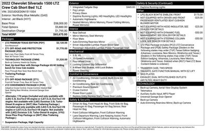 2022 Chevrolet Silverado 1500 LTZ