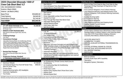 2025 Chevrolet Silverado 1500 LT
