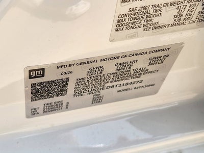 2026 Chevrolet Silverado 1500 LT