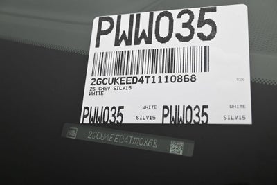 2026 Chevrolet Silverado 1500 RST