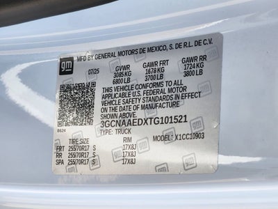 2026 Chevrolet Silverado 1500 WT