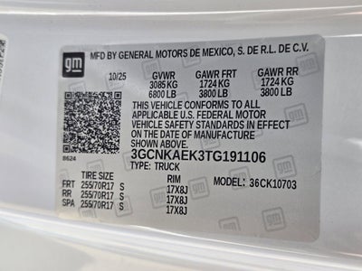 2026 Chevrolet Silverado 1500 WT