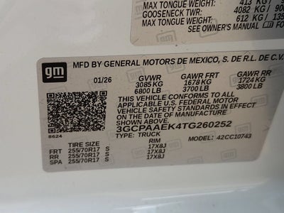 2026 Chevrolet Silverado 1500 WT