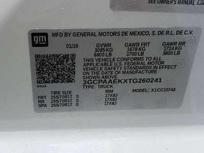 2026 Chevrolet Silverado 1500 WT