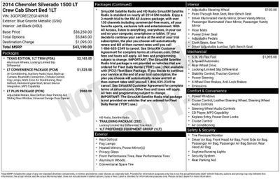 2014 Chevrolet Silverado 1500 LT