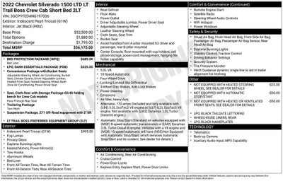 2022 Chevrolet Silverado 1500 LTD LT Trail Boss