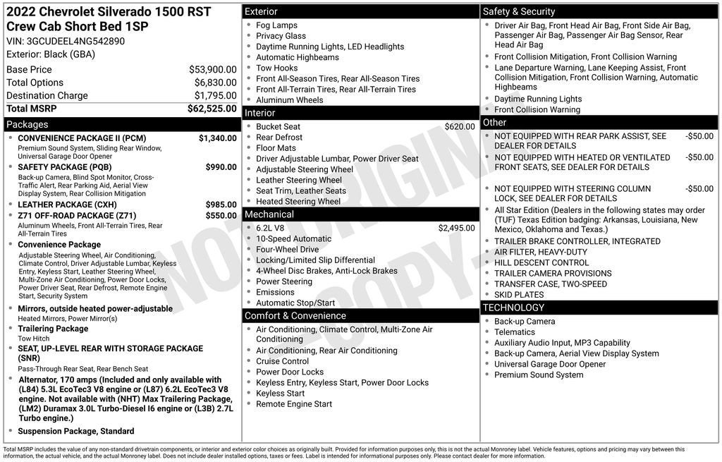 2022 Chevrolet Silverado 1500 RST