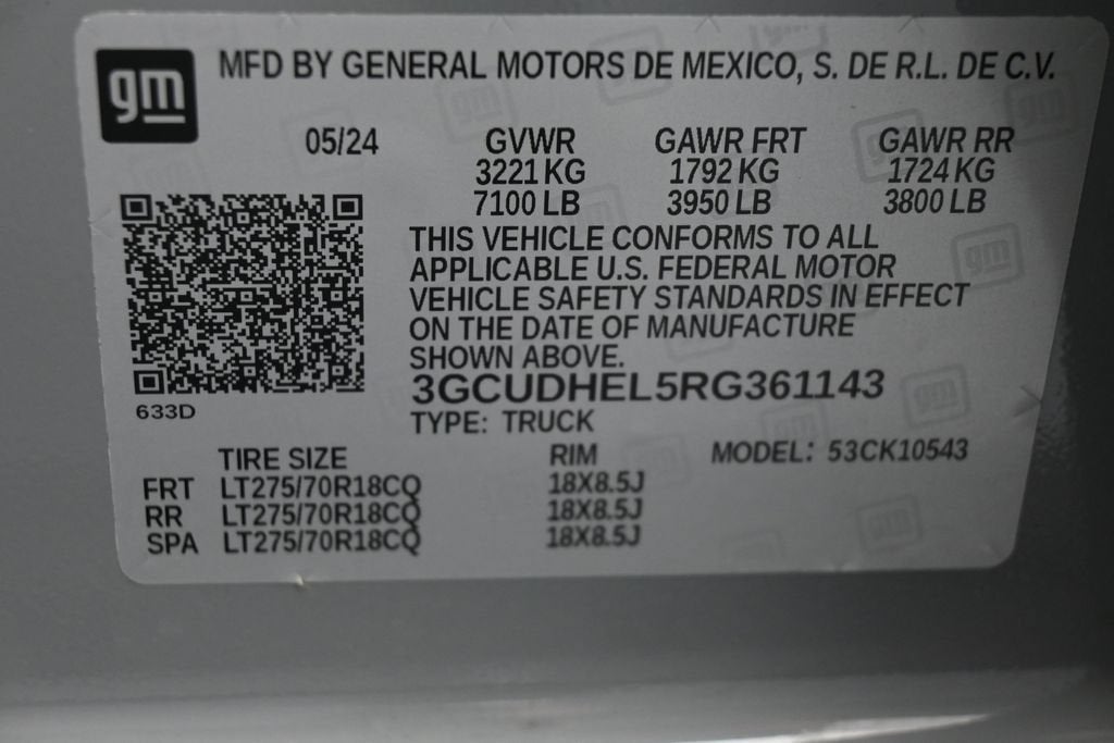 2024 Chevrolet Silverado 1500 ZR2