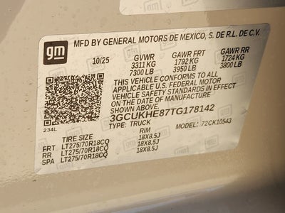 2026 Chevrolet Silverado 1500 ZR2