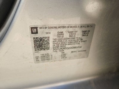 2018 Chevrolet Silverado 1500 LT