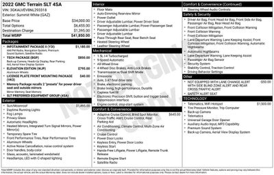 2022 GMC Terrain SLT