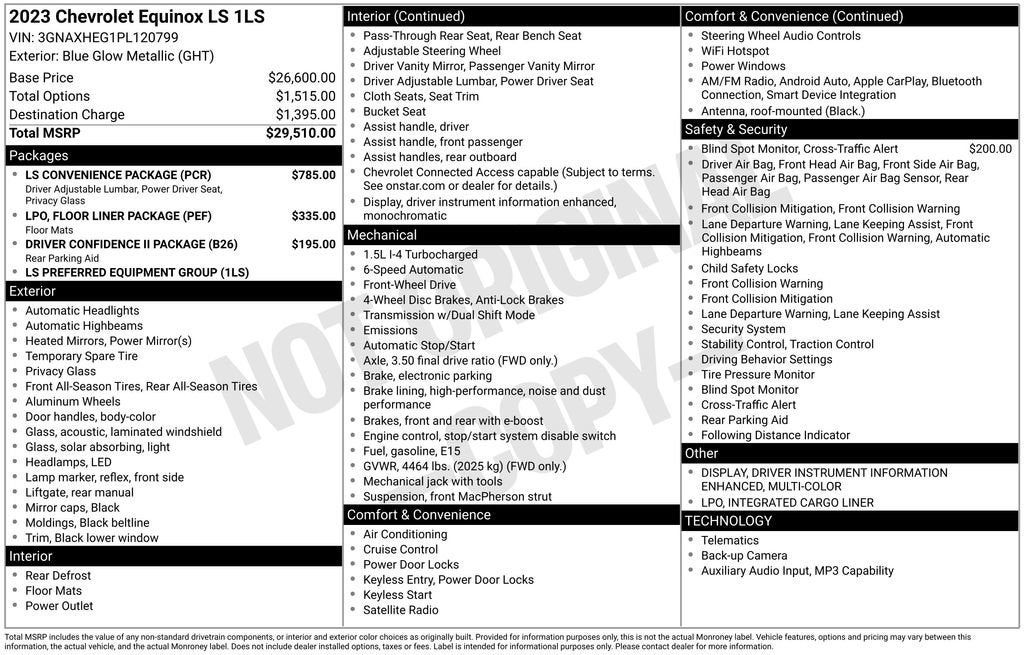 2023 Chevrolet Equinox LS