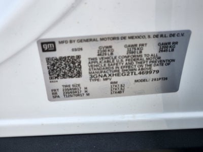2026 Chevrolet Equinox LT
