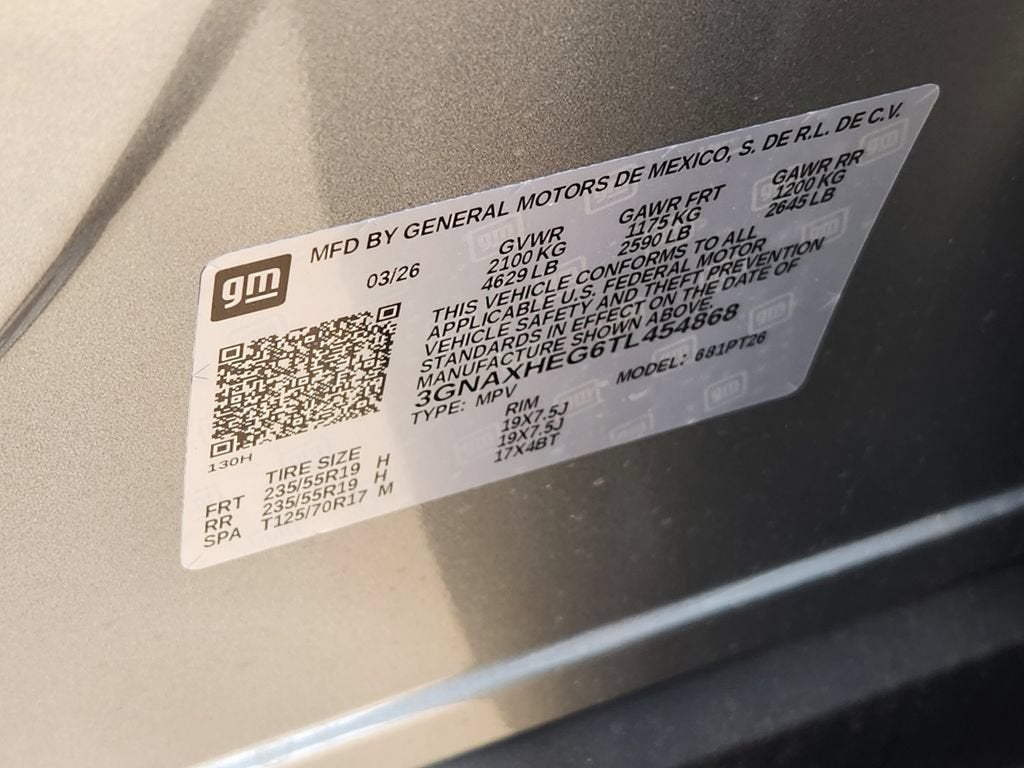 2026 Chevrolet Equinox LT