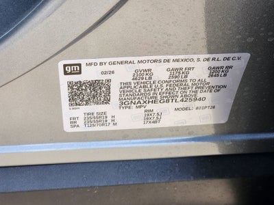 2026 Chevrolet Equinox LT