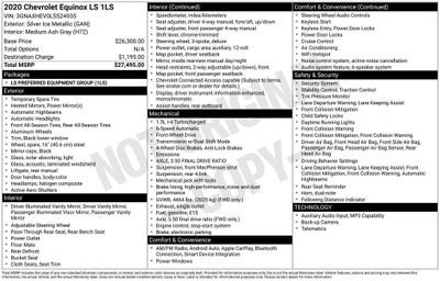 2020 Chevrolet Equinox LS