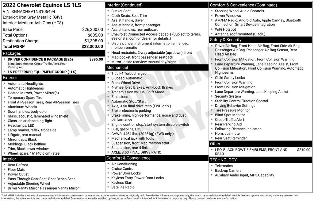 2022 Chevrolet Equinox LS