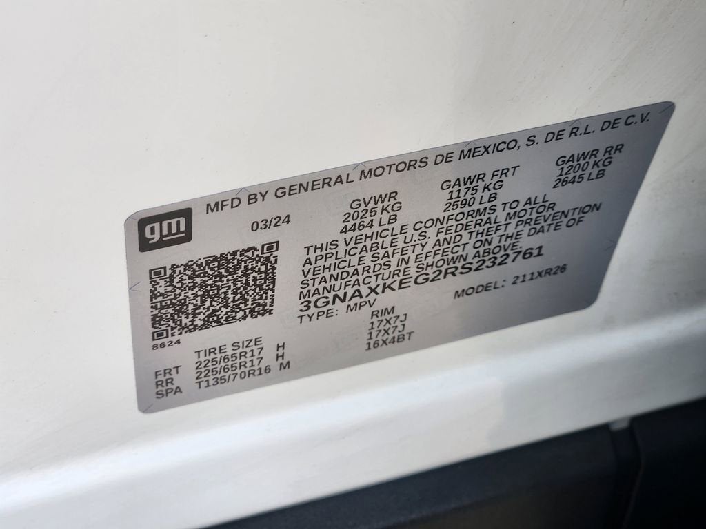 2024 Chevrolet Equinox LT