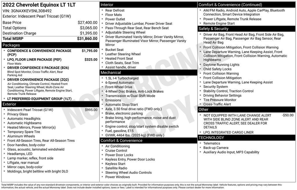 2022 Chevrolet Equinox LT