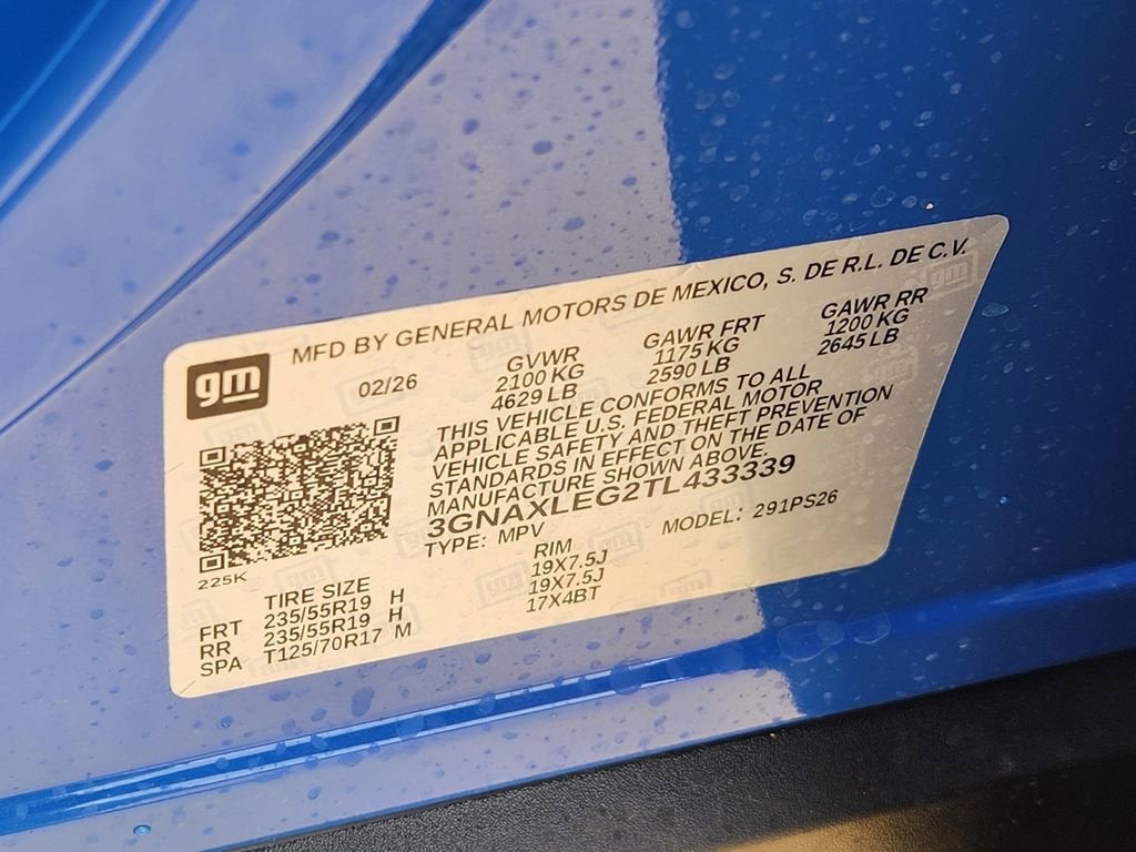 2026 Chevrolet Equinox RS