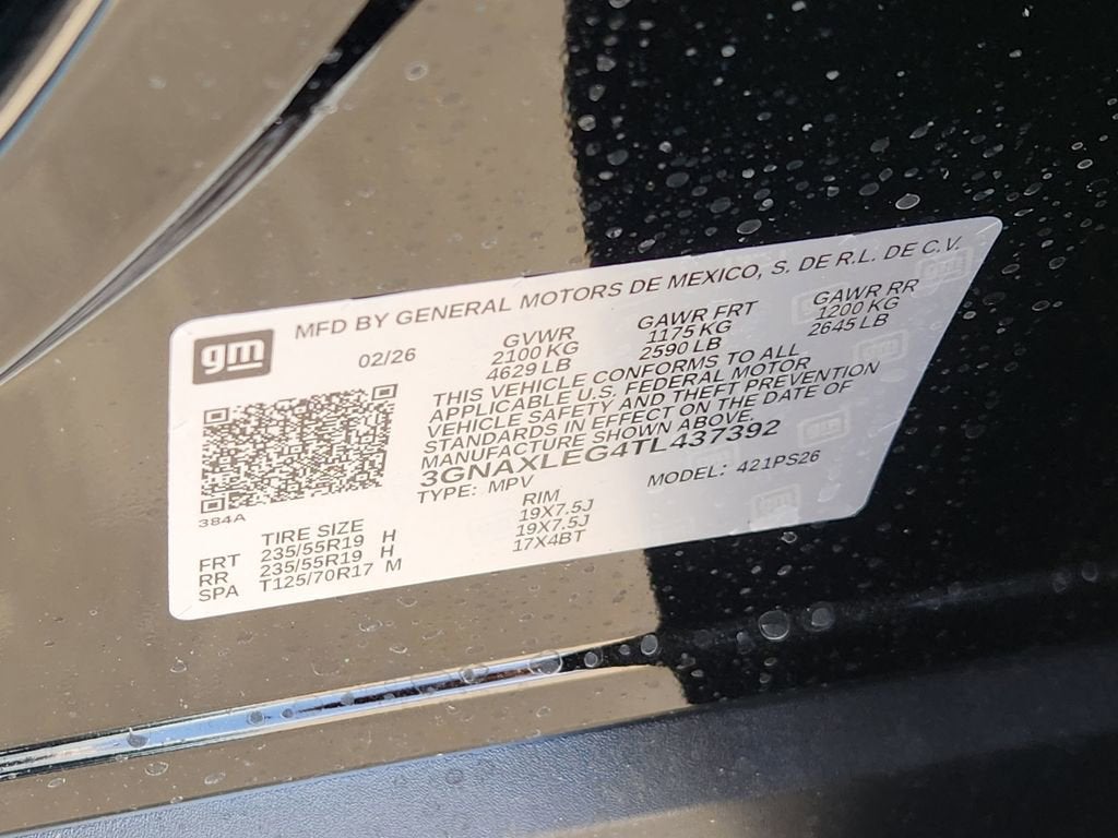 2026 Chevrolet Equinox RS