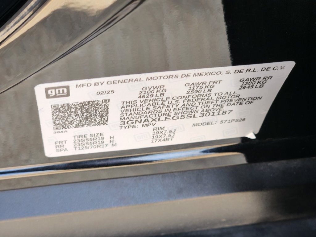 2025 Chevrolet Equinox RS